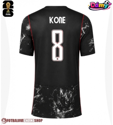 Kanada Ismael Kone #8 Venkovní Dres pro Dámy MS 2026 Krátkým Rukávem